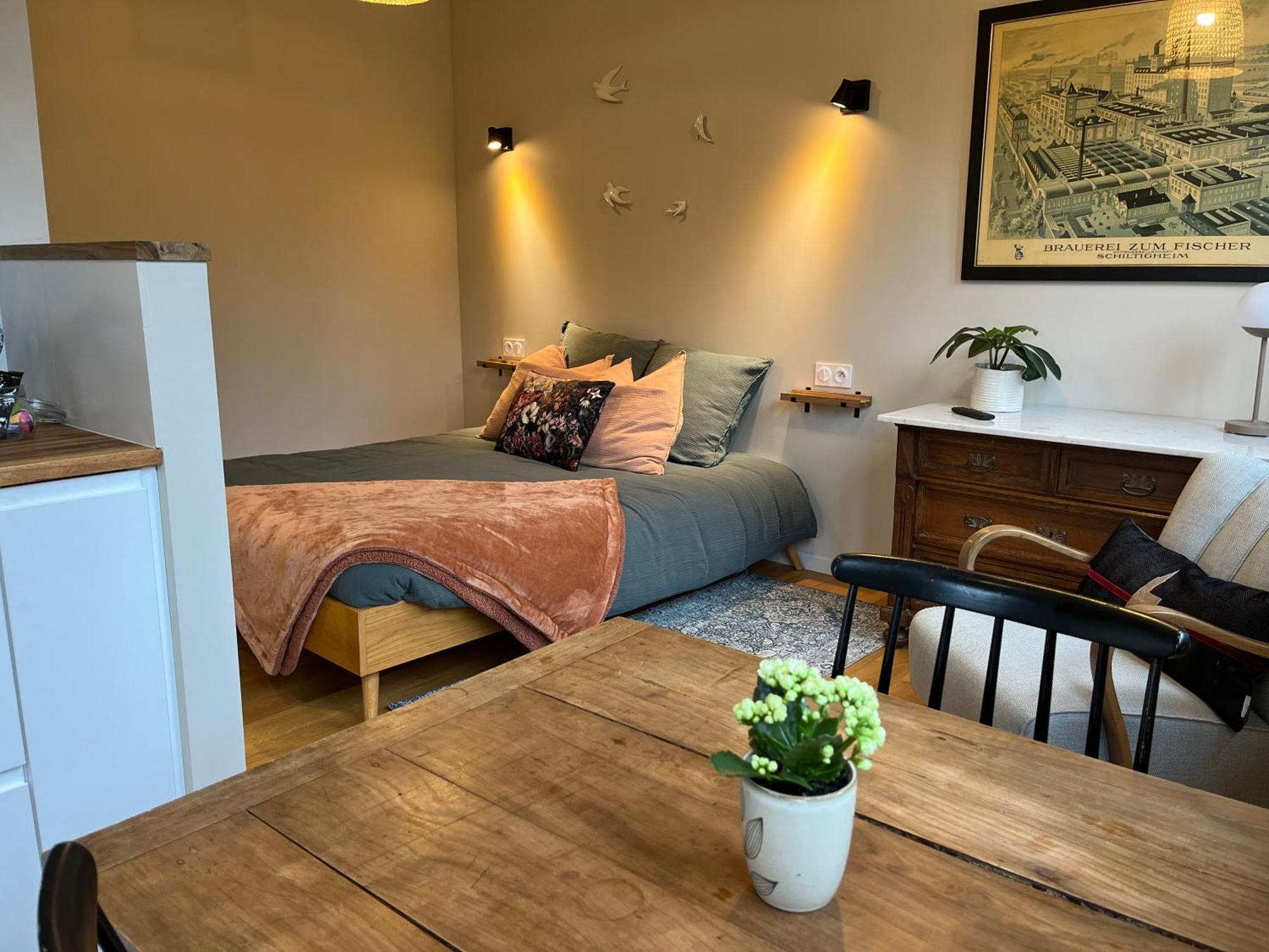 Studio De Charme Avec Terrasse Privee, Jardin Partage Bouxwiller  Dış mekan fotoğraf